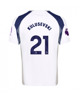 Billige Fotballdrakt Tottenham Hotspur Dejan Kulusevski #21 Replika Hjemmedrakt 2025-26 Kortermet Billige Fotballdrakt Tottenham Hotspur Dejan Kulusevski #21 Replika Hjemmedrakt 2025-26 Kortermet